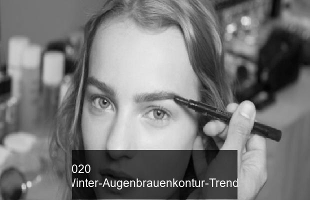 2020 Winter-Augenbrauenkontur-Trends