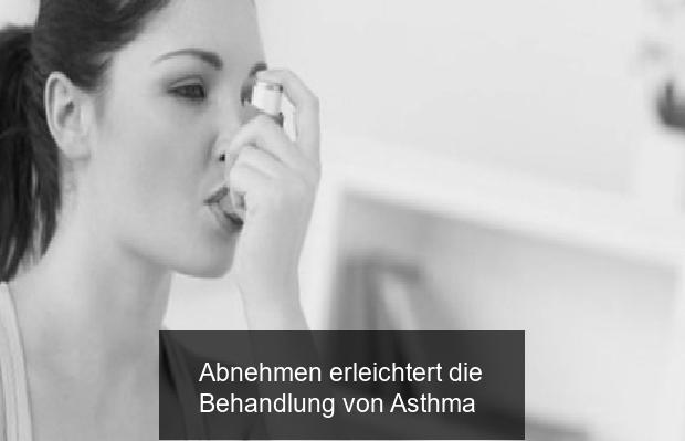 Abnehmen erleichtert die Behandlung von Asthma