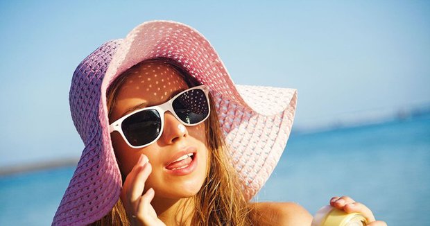 Effective sunscreens against skin blemishes