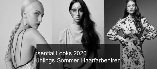 Essential Looks 2020 Frühlings-Sommer-Haarfarbentrends