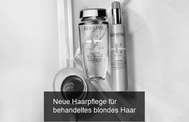 Neue Haarpflege für behandeltes blondes Haar