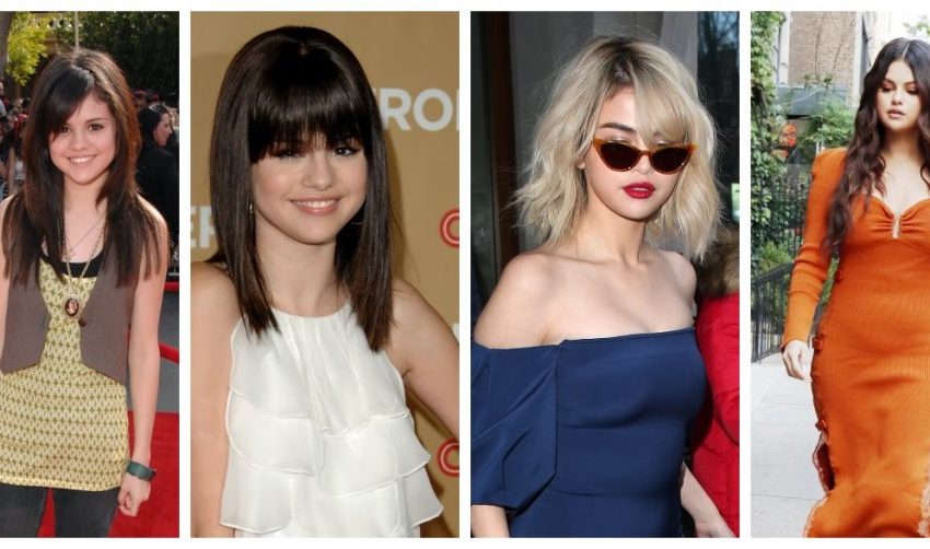 Selena Gomez's Hair Evolution