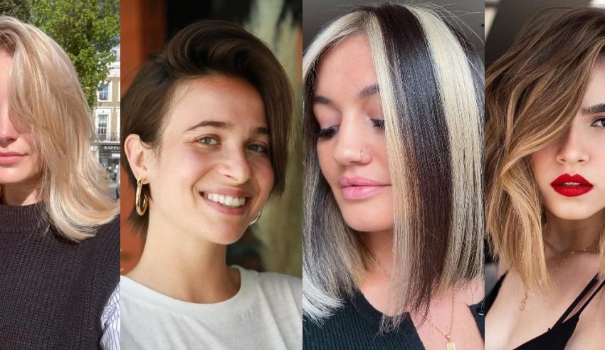 The side part bob haircut blends two of this year's biggest hair trends